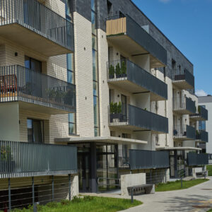 Daugiabučių balkono turėklas