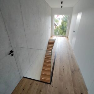 Turėklai su stiklu Romainiai Kaunas