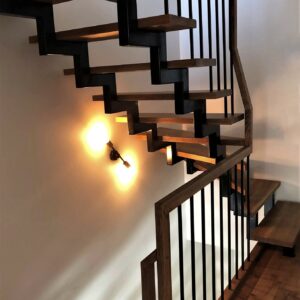 Kvadratiniai turėklai Šančiai