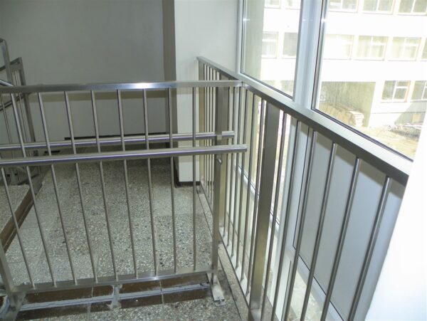 Handrails for schools stainless steel