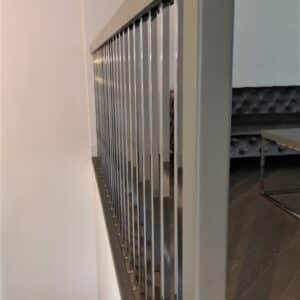 Stainless steel stair guard railing