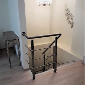 Vidaus nerūdijančio plieno turėklas