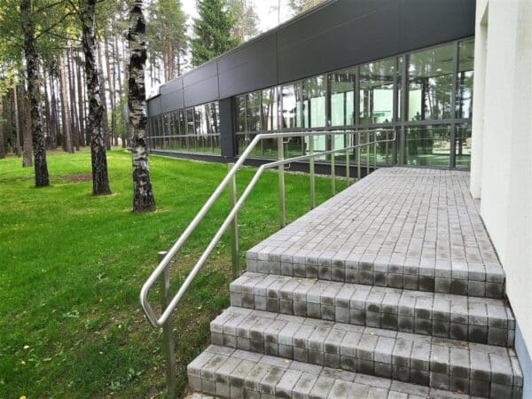 Stainless steel handrails for disabled persons Druskininkai