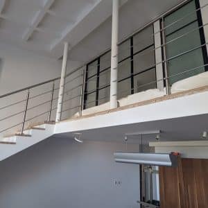 Inner balustrade stainless steel
