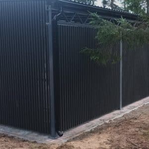Metal Car Shelter with Composite